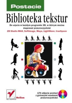 Okadka ksiki - Postacie. Biblioteka tekstur