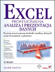 Okadka ksiki - Excel. Profesjonalna analiza i prezentacja danych