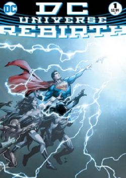 Okadka ksiki - DC Universe: Rebirth #1