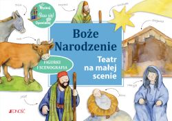 Okadka ksiki - Boe Narodzenie. Teatr na maej scenie. Figurki i scenografia