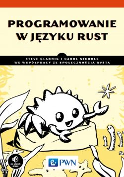 Okadka ksiki - Programowanie w jzyku Rust