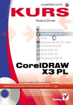 Okadka ksiki - CorelDraw X3 PL. Kurs