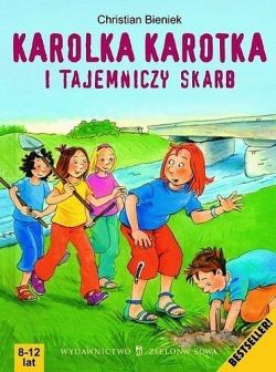 Okadka ksiki - Karolka Karotka i tajemniczy skarb