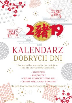 Okadka ksiki - Kalendarz dobrych dni 2019