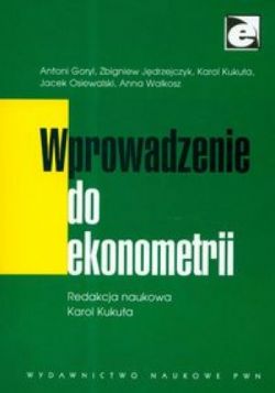 Okadka ksiki - Wprowadzenie do ekonometrii