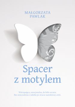 Okadka ksiki - Spacer z motylem