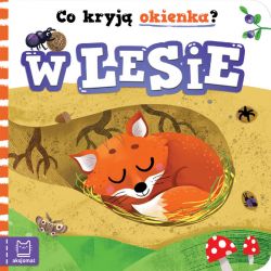 Okadka ksiki - Co kryj okienka? W lesie