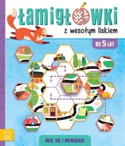 Okadka ksiki - amigwki z wesoym liskiem. Ucz si i rozwizuj. Od 5 lat