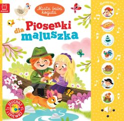 Okadka ksiki - Miaa baba koguta. Piosenki dla maluszka. Suchaj i piewaj