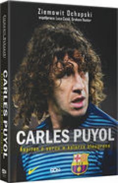 Okadka ksiki - Carles Puyol. Kapitan o sercu w kolorze blaugrana