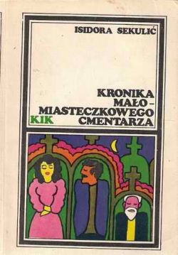 Okadka ksiki - Kronika maomiasteczkowego cmentarza