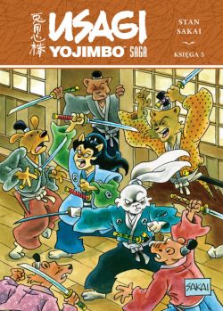 Okadka ksiki - Usagi Yojimbo. Saga. Ksiga 5