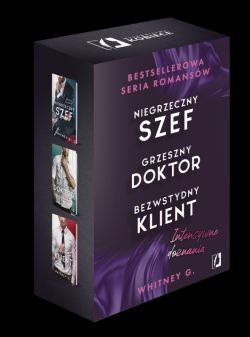 Okadka ksiki - Intensywne doznania. Pakiet Intensywne doznania. Niegrzeczny szef, Grzeszny doktor, Bezwstydny klient