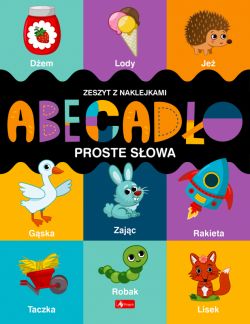 Okadka ksiki - Abecado. Proste sowa