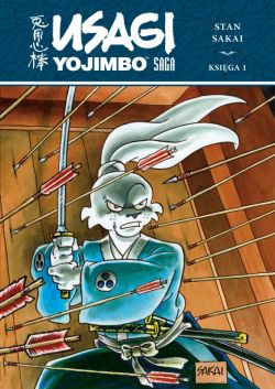 Okadka ksiki - Usagi Yojimbo Saga, ksiga 1