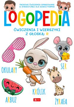 Okadka ksiki - Logopedia wiczenia i wierszyki z gosk r