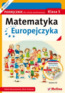 Okadka ksiki - Matematyka Europejczyka. Podrcznik dla szkoy podstawowej. Klasa 5