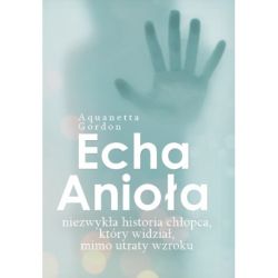 Okadka ksiki - Echa anioa. Niezwyka historia chopca, ktry widzia, mimo utraty wzroku