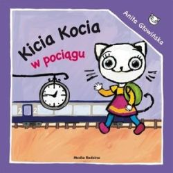 Okadka ksiki - Kicia Kocia w pocigu