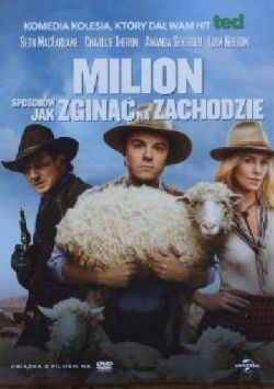 Okadka ksiki - Milion sposobw jak zgin na Zachodzie (ksika + film)