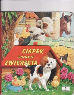 Okadka ksiki - Ciapek poznaje zwierzta