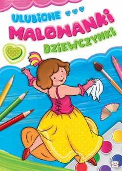 Okadka ksiki - Ulubione malowanki dziewczynki