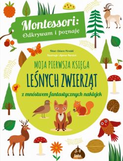 Okadka ksiki - Moja pierwsza ksiga lenych zwierzt