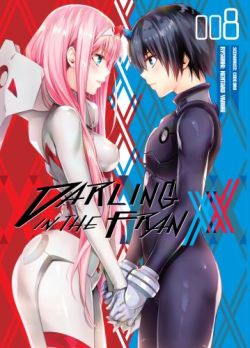 Okadka ksiki - DARLING IN THE FRANXX: TOM 8