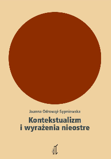 Okadka ksiki - Kontekstualizm i wyraenia nieostre