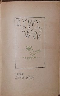 Okadka ksiki - ywy czowiek