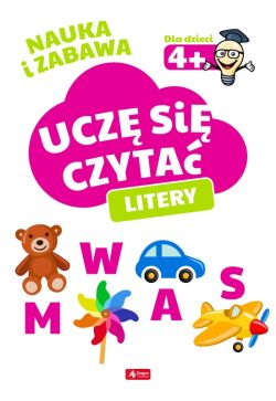 Okadka ksiki - Ucz si czyta. Litery