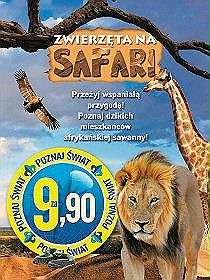 Okadka ksiki - Zwierzta safari Poznaj wiat