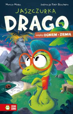 Okadka ksiki - Jaszczurka Drago. Midzy ogniem a ziemi