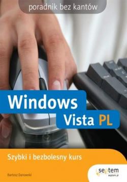 Okadka ksiki - Windows Vista PL. Bez kantw