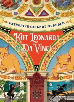 Okadka ksiki - Kot Leonarda Da Vinci