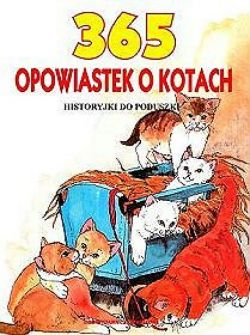 Okadka ksiki - 365 opowiastek o kotach 