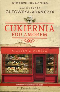 Okadka ksiki - Cukiernia Pod Amorem. Ciastko z wrb