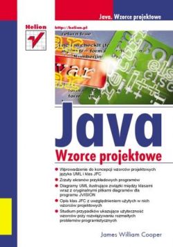 Okadka ksiki - Java. Wzorce projektowe