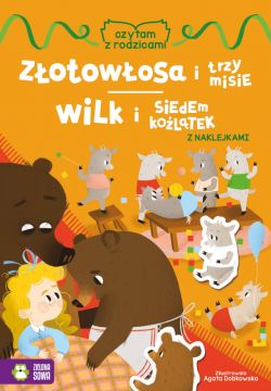 Okadka ksiki - Czytam z rodzicami. Zotowosa i trzy misie / Wilk i siedem koltek