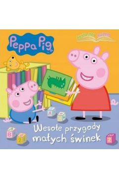 Okadka ksiki - winka Peppa. Wesoe przygody maych winek