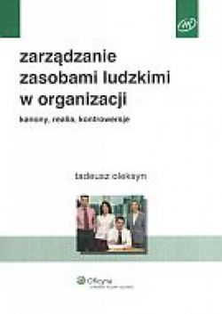 Okadka ksiki - Zarzdzanie zasobami ludzkimi w organizacji