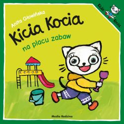 Okadka ksiki - Kicia Kocia na placu zabaw