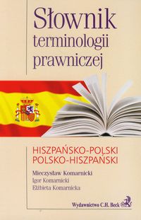 Okadka ksiki - Sownik terminologii prawniczej hiszpasko-polski