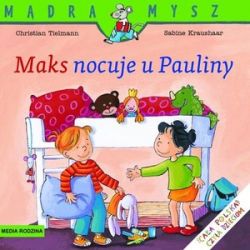 Okadka ksiki - Maks nocuje u Pauliny