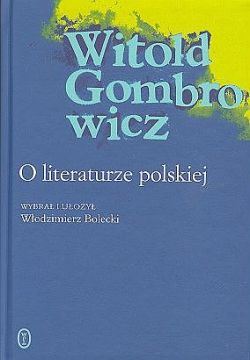 Okadka ksiki - O literaturze polskiej