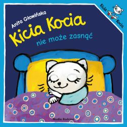 Okadka ksiki - Kicia Kocia nie moe zasn