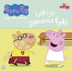 Okadka ksiki - winka Peppa. Ksieczki z peczki. Tom 35. Lekcja gimnastyki