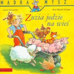 Okadka ksiki - Zuzia jedzie na wie