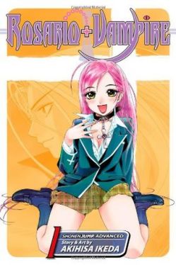 Okadka ksiki - Rosario+Vampire tom 1