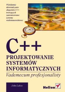 Okadka ksiki - C++. Projektowanie systemw informatycznych. Vademecum profesjonalisty